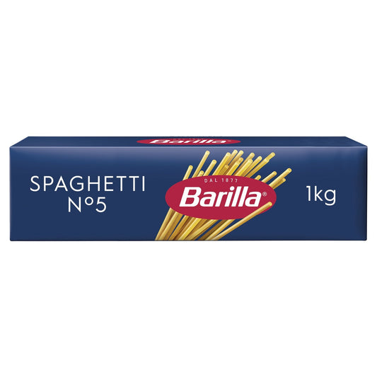 Pâtes Spaghetti N°5 BARILLA la boîte de 1kg