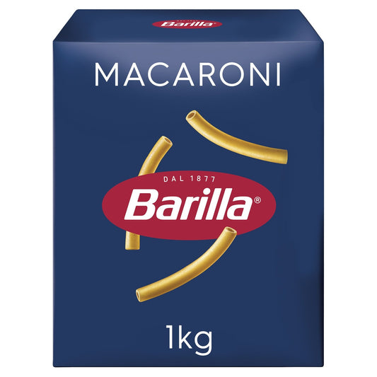 Pâtes Macaroni BARILLA la boîte de 1kg
