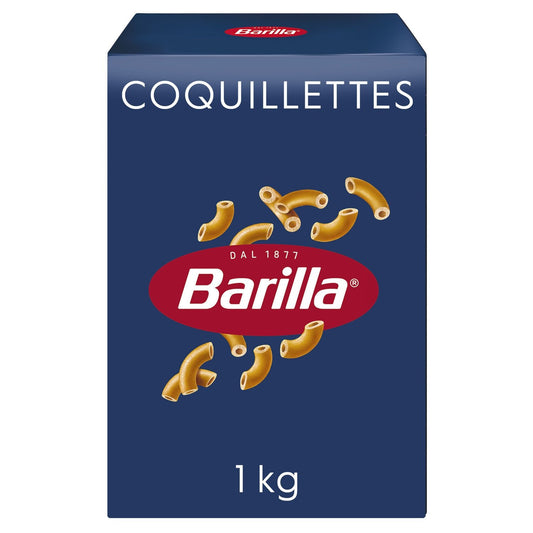 Pâtes Coquillettes BARILLA la boîte de 1kg