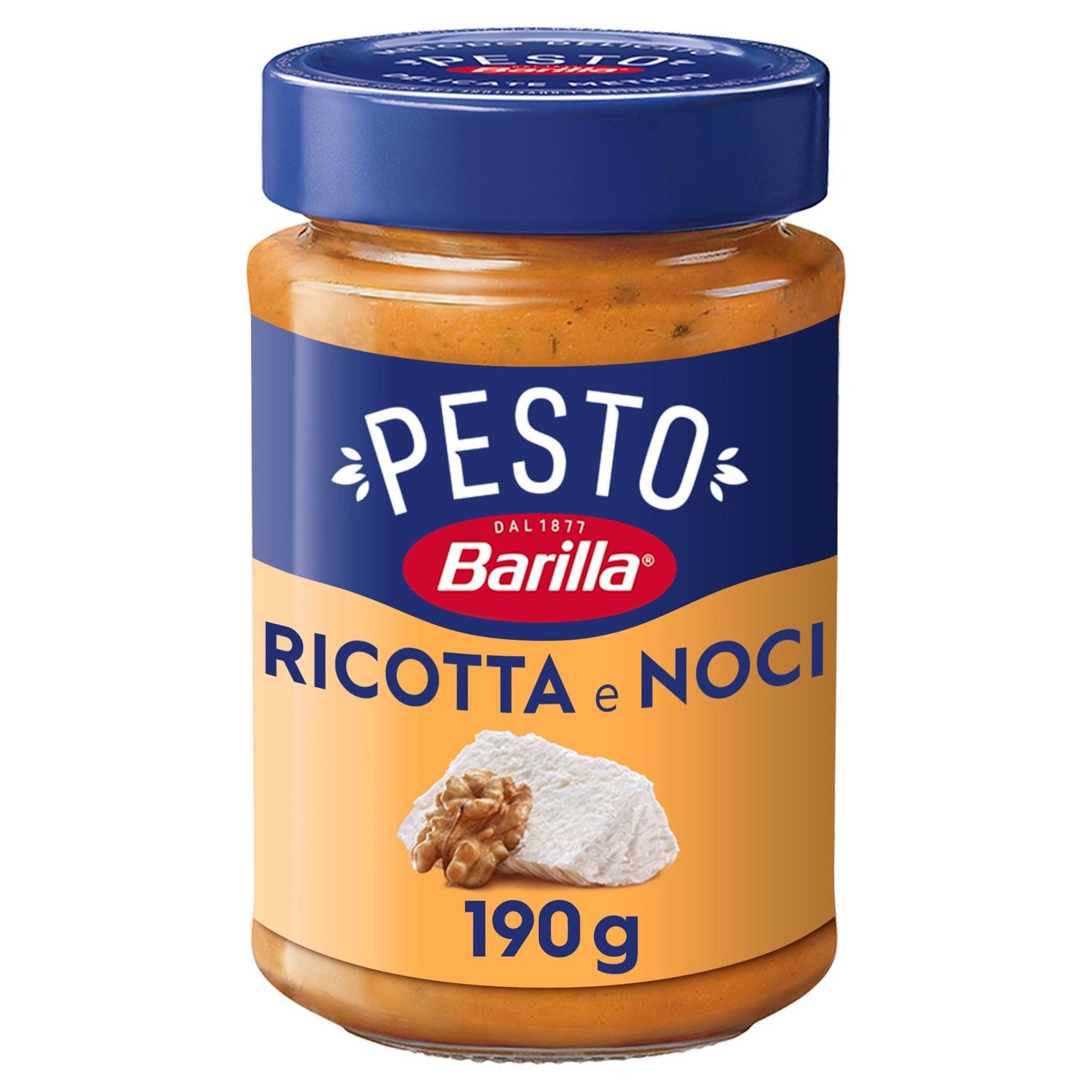 Sauce Pesto Ricotta et Noix BARILLA le pot de 190g