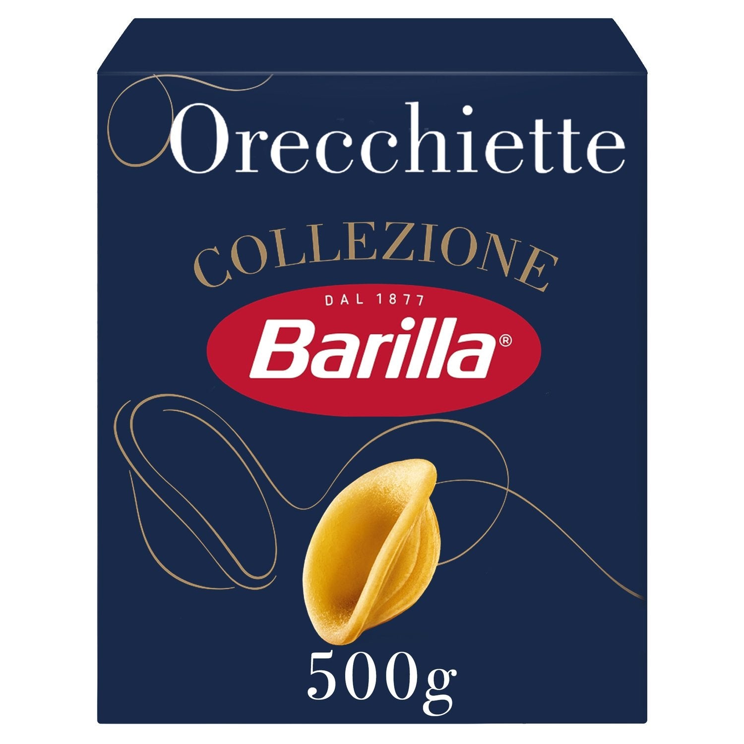 Pâtes Orecchiette Collezione BARILLA la boîte de 500g