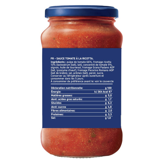 BARILLA Ricotta Tomato Sauce