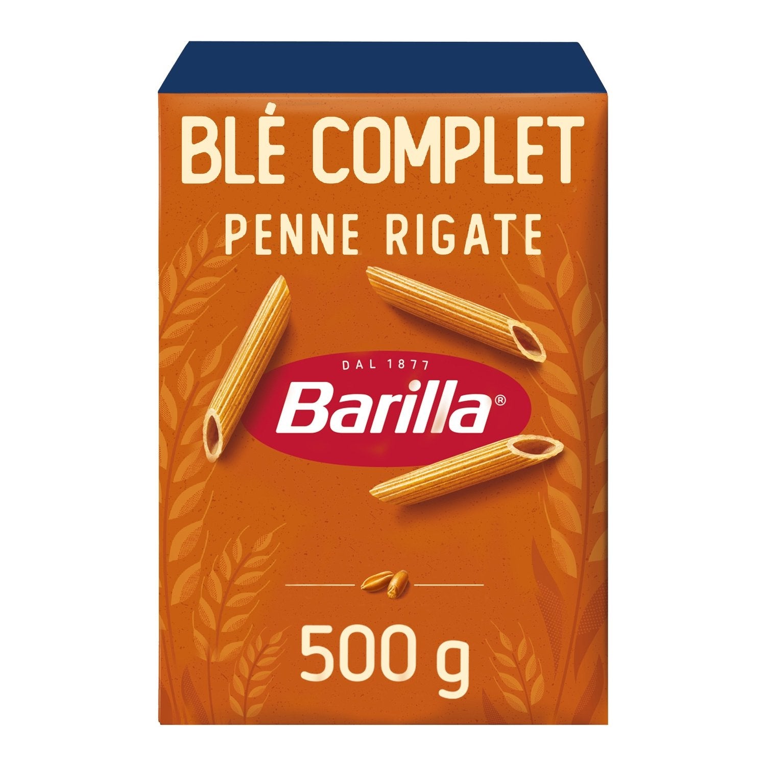 Pâtes Penne Rigate Blé Complet BARILLA la boîte de 500g