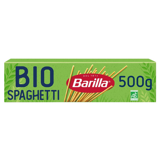 Pâtes Spaghetti Bio BARILLA la boîte de 500g