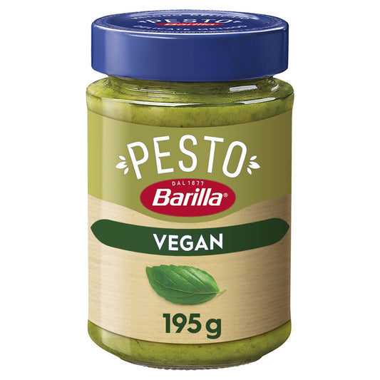Sauce Pesto Basilic Vegan BARILLA le pot de 195g