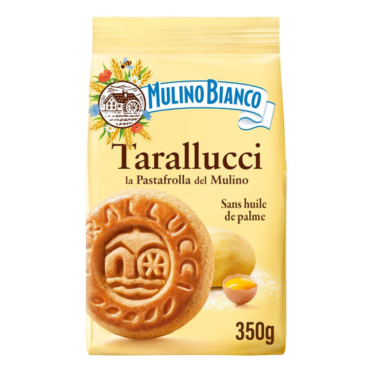 Biscuits Tarallucci aux Œufs MULINO BIANCO le paquet de 350g