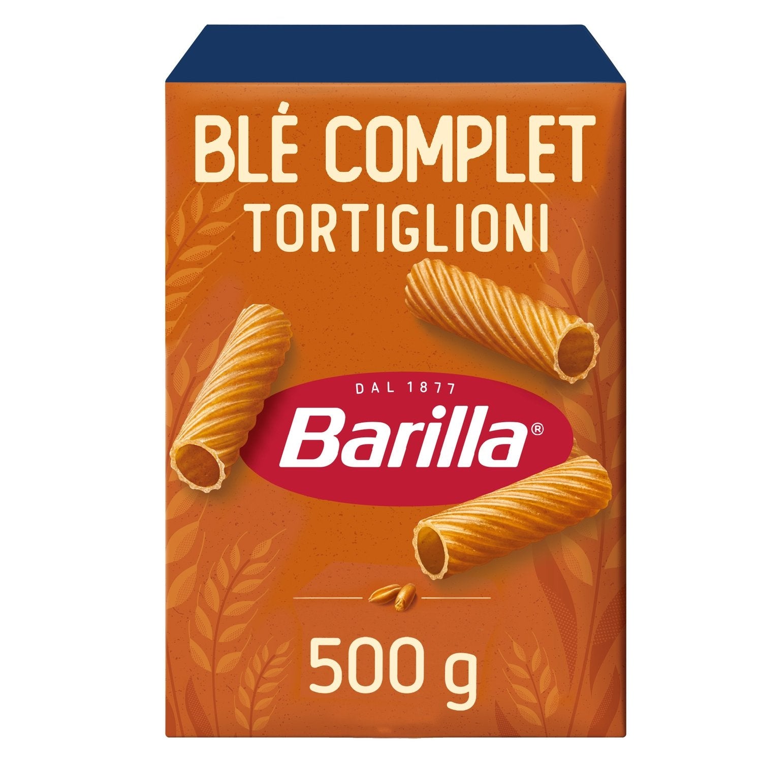 Pâtes Tortiglioni Blé Complet BARILLA la boîte de 500g