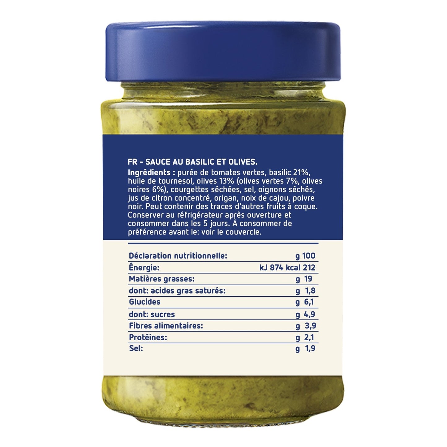 Pesto Rustico Basilikum-Oliven-Sauce BARILLA
