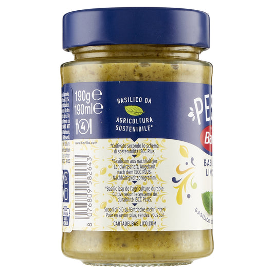 BARILLA Basil and Lemon Pesto Sauce