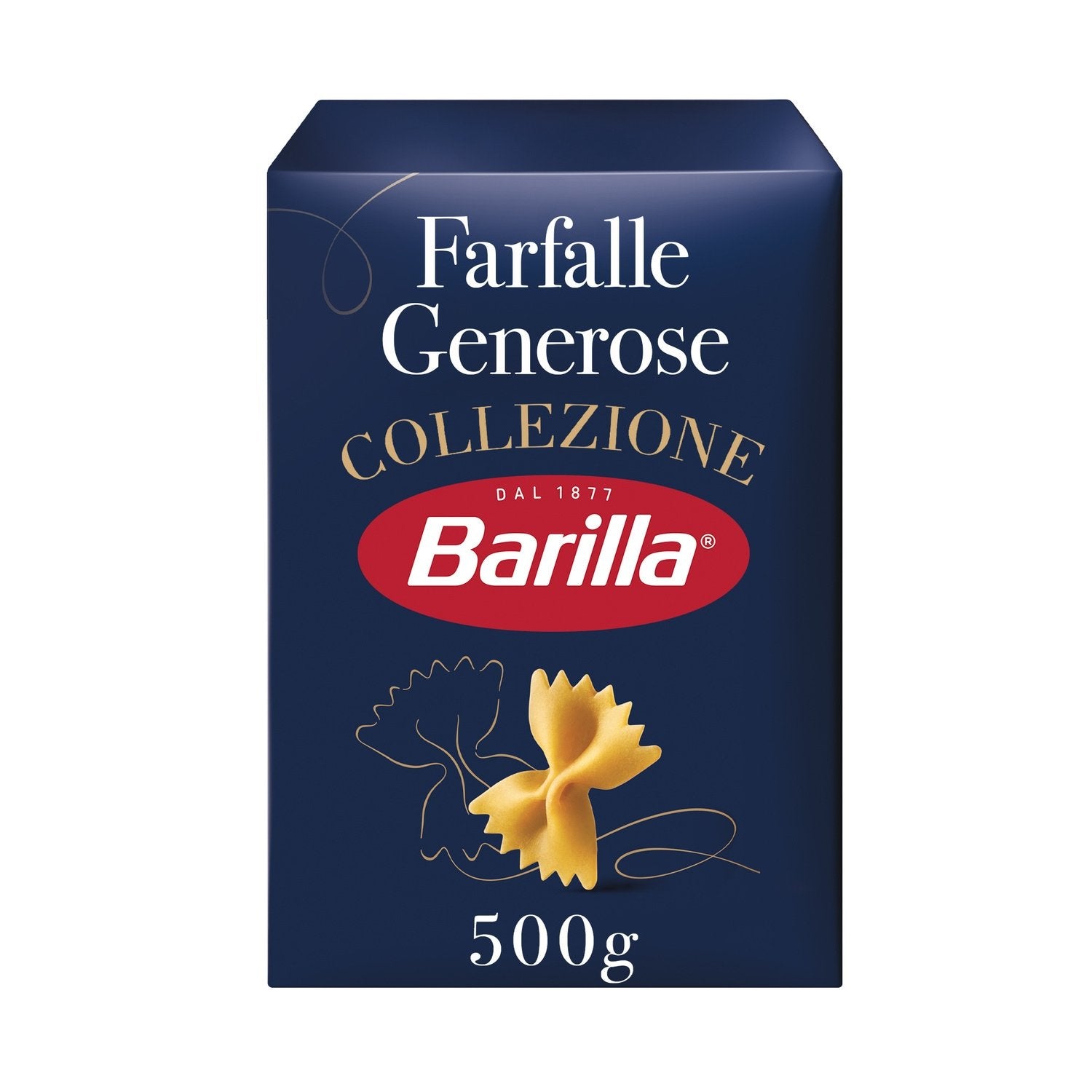 Pâtes Farfalle Collezione BARILLA la boîte de 500g