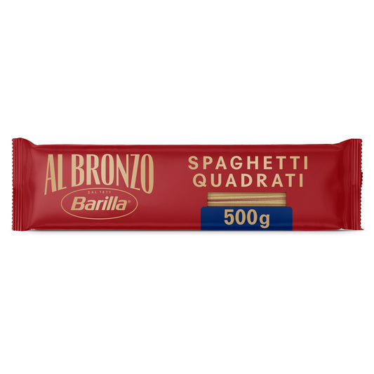 Pâtes Spaghetti Quadrati Al Bronzo BARILLA le sachet de 500g