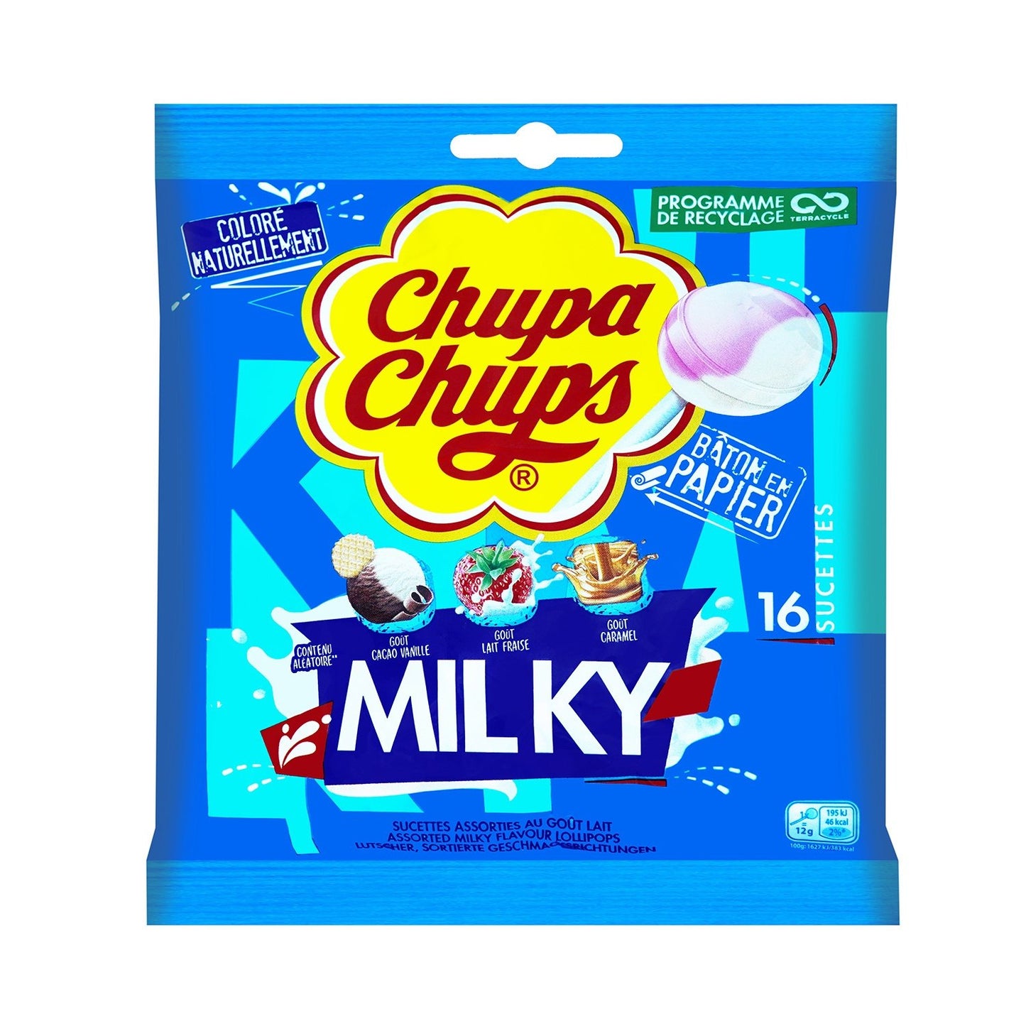 Bonbons Sucettes Milky CHUPA CHUPS