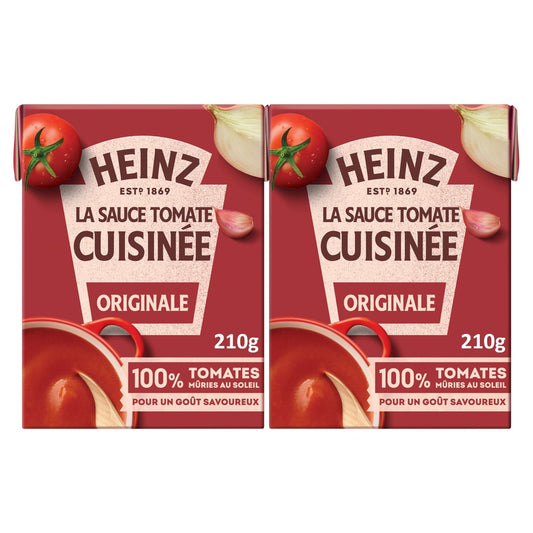 Sauce Tomate Cuisinée Ail et Oignon Originale HEINZ