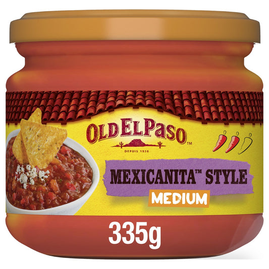 Sauce Apéritif Mexicanita Medium OLD EL PASO le pot de 335g
