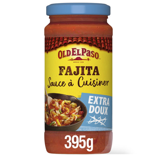 Sauce Fajita à Cuisiner Extra Doux OLD EL PASO le pot de 395g