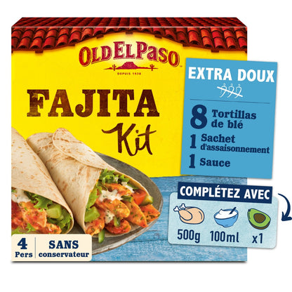OLD EL PASO Extra Mild Fajitas Kit
