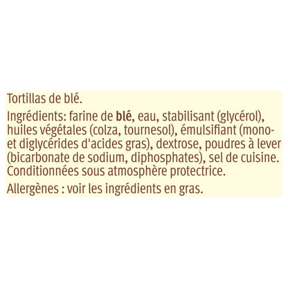 Tortillas de Blé Nature Format Familial OLD EL PASO