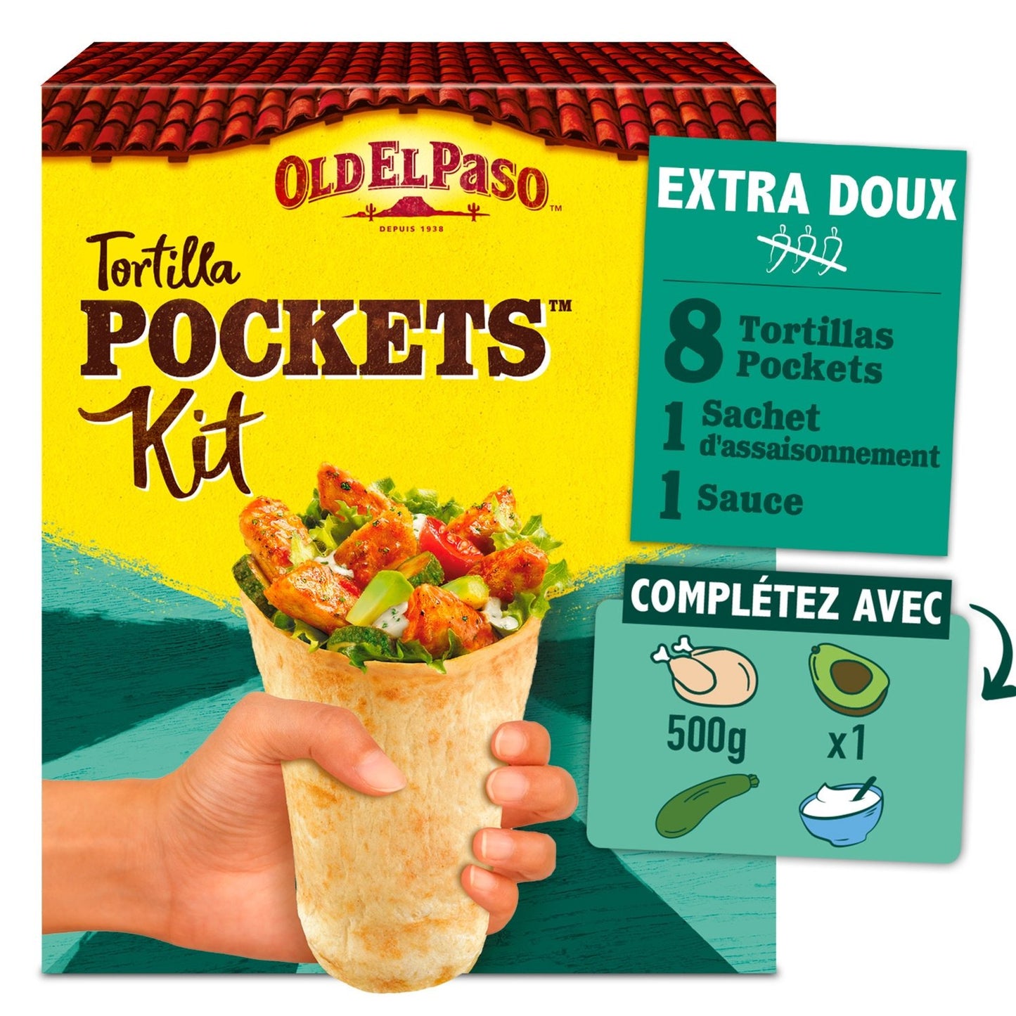 Extra Soft Tortilla Pockets Kit OLD EL PASO