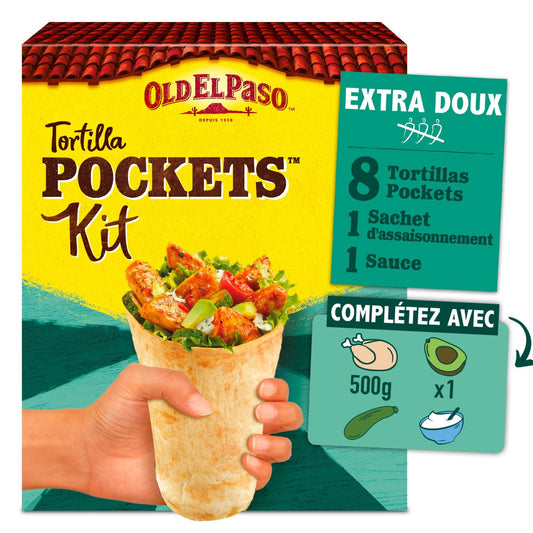 Extra Soft Tortilla Pockets Kit OLD EL PASO