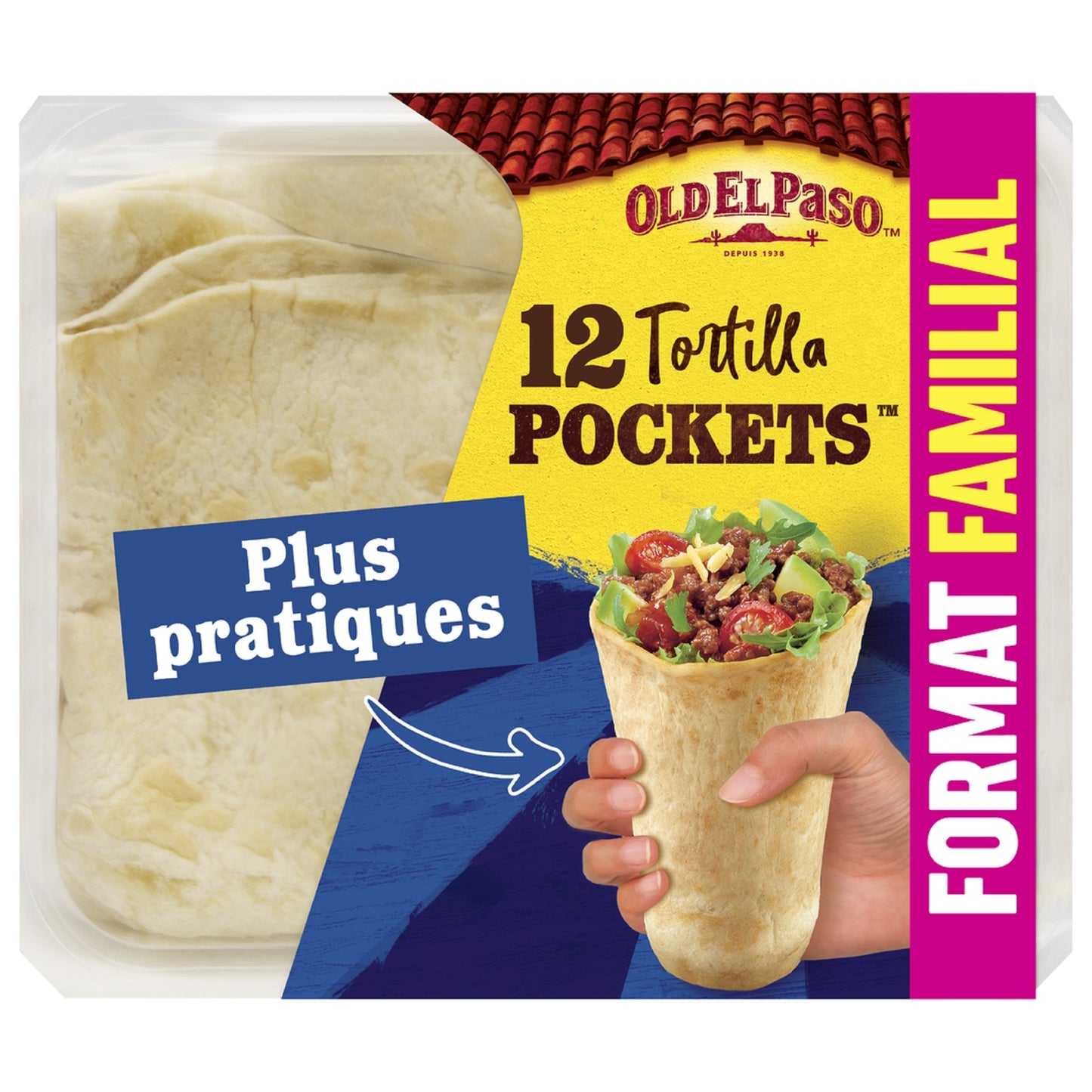 Tortilla Pockets Family Size OLD EL PASO