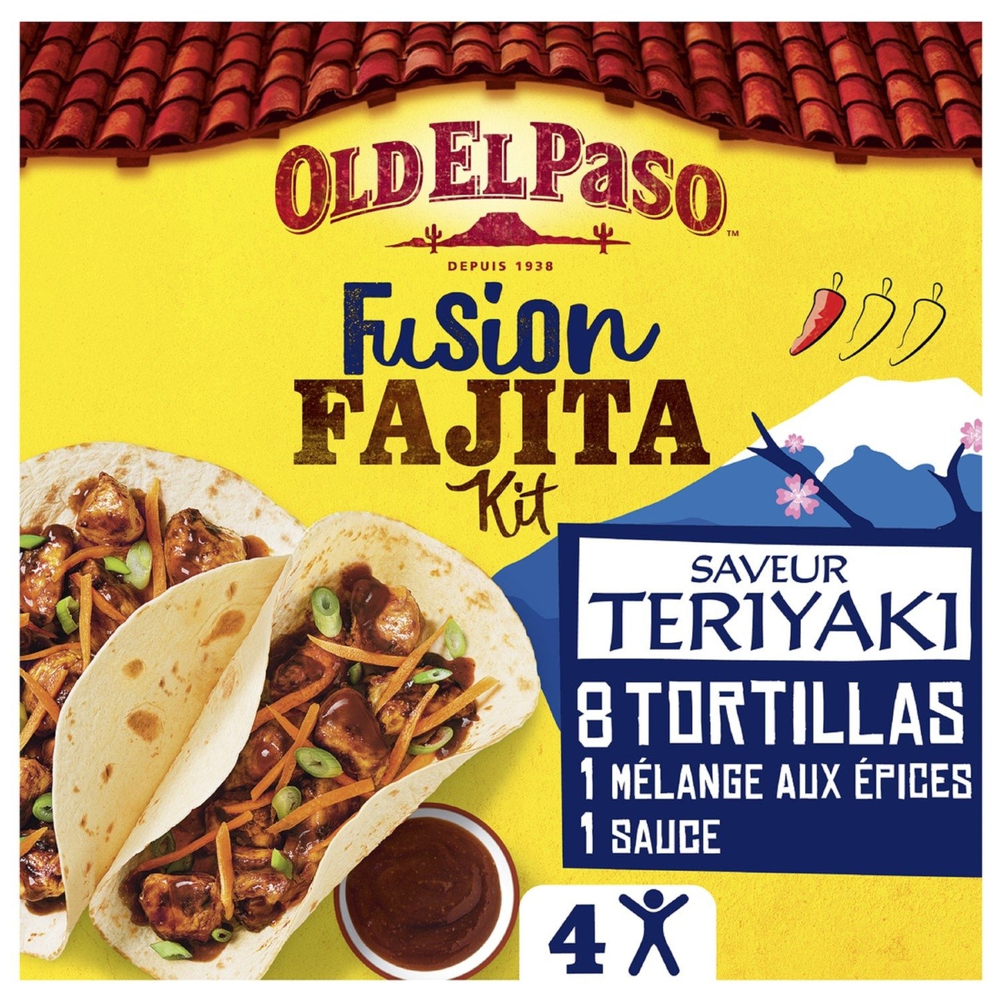 Kit Fusion Teriyaki Tortilla OLD EL PASO