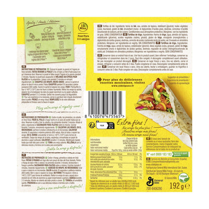 Wrap Extra Fins OLD EL PASO