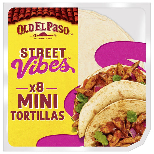 Tortillas Mini Street Vibes OLD EL PASO le sachet de 8 tortillas - 220g