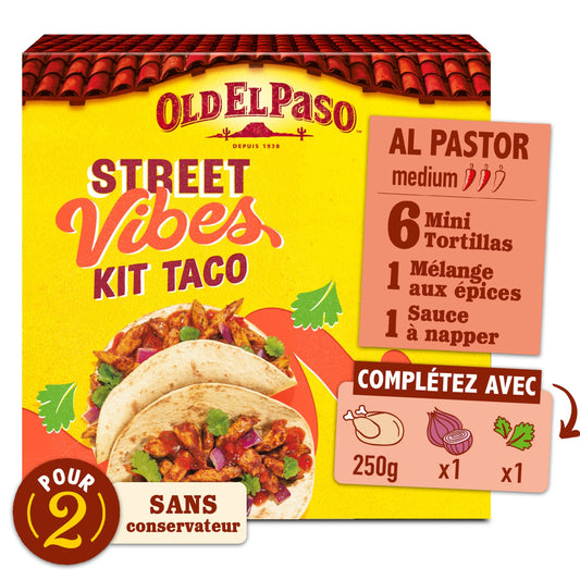 Kit Taco Al Pastor medium OLD EL PASO 