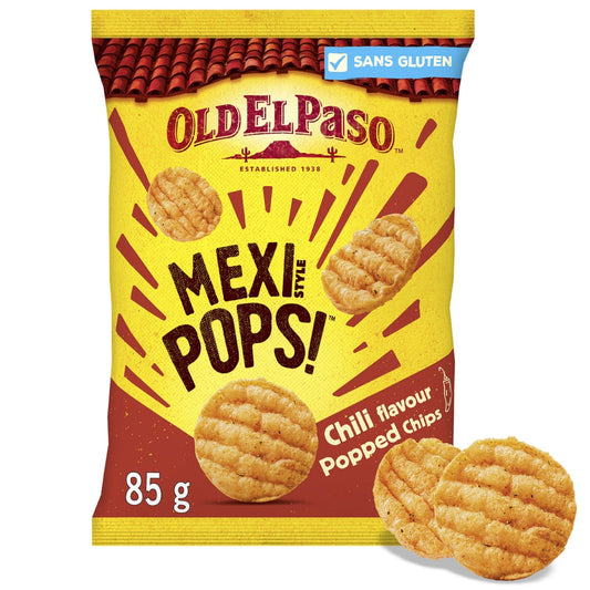 Chips Saveur Chili MEXI POPS OLD EL PASO le sachet de 85g