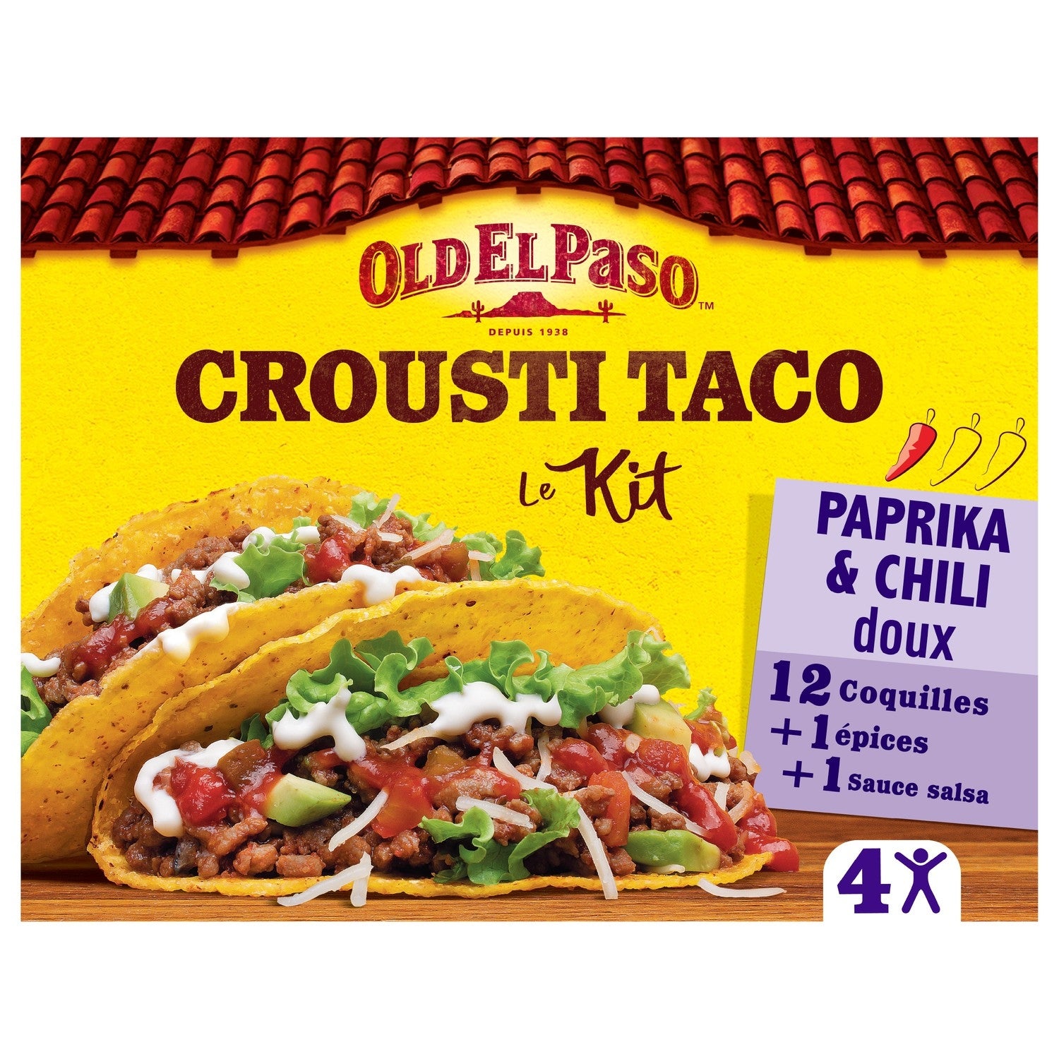 Kit Crousti Taco OLD EL PASO 