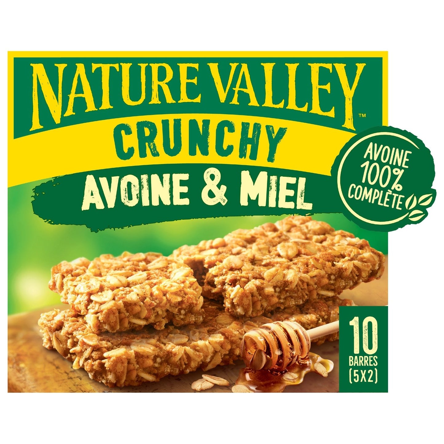 Barres Céréales Avoine et Miel Crunchy NATURE VALLEY