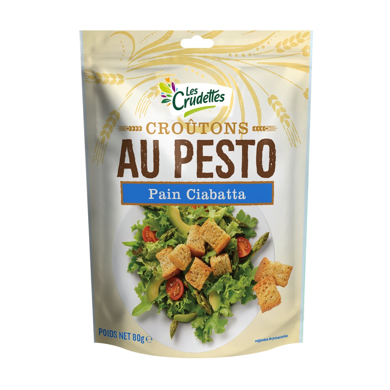 Croûtons Ciabatta au pesto FRESH GOURMET 