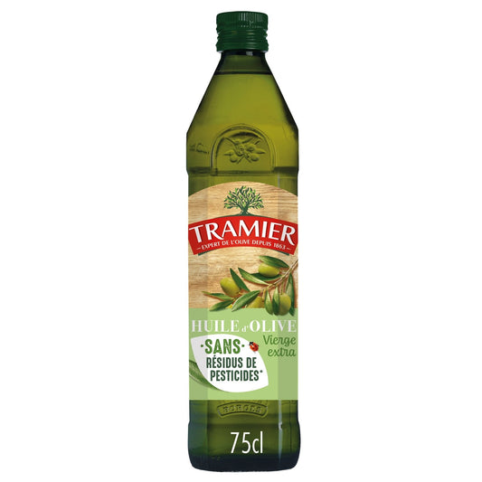 Huile d'Olive Vierge Extra TRAMIER la bouteille 750mL