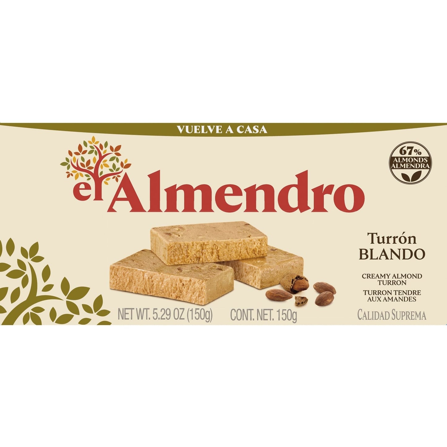 Turron Tendre EL ALMENDRO 