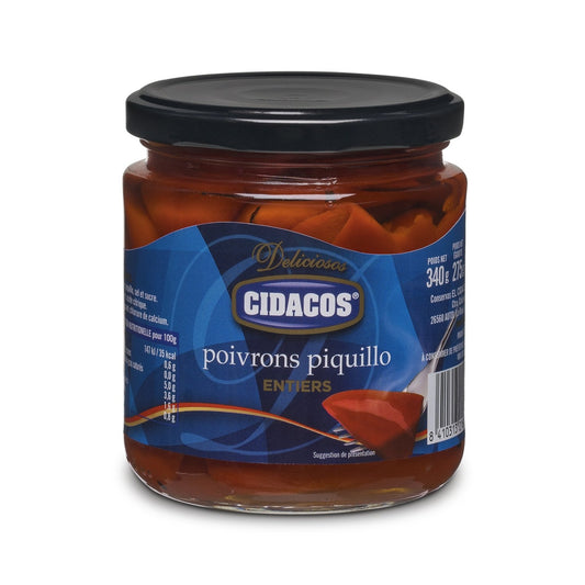 Poivrons Del Piquillo CIDACOS le pot de 340g