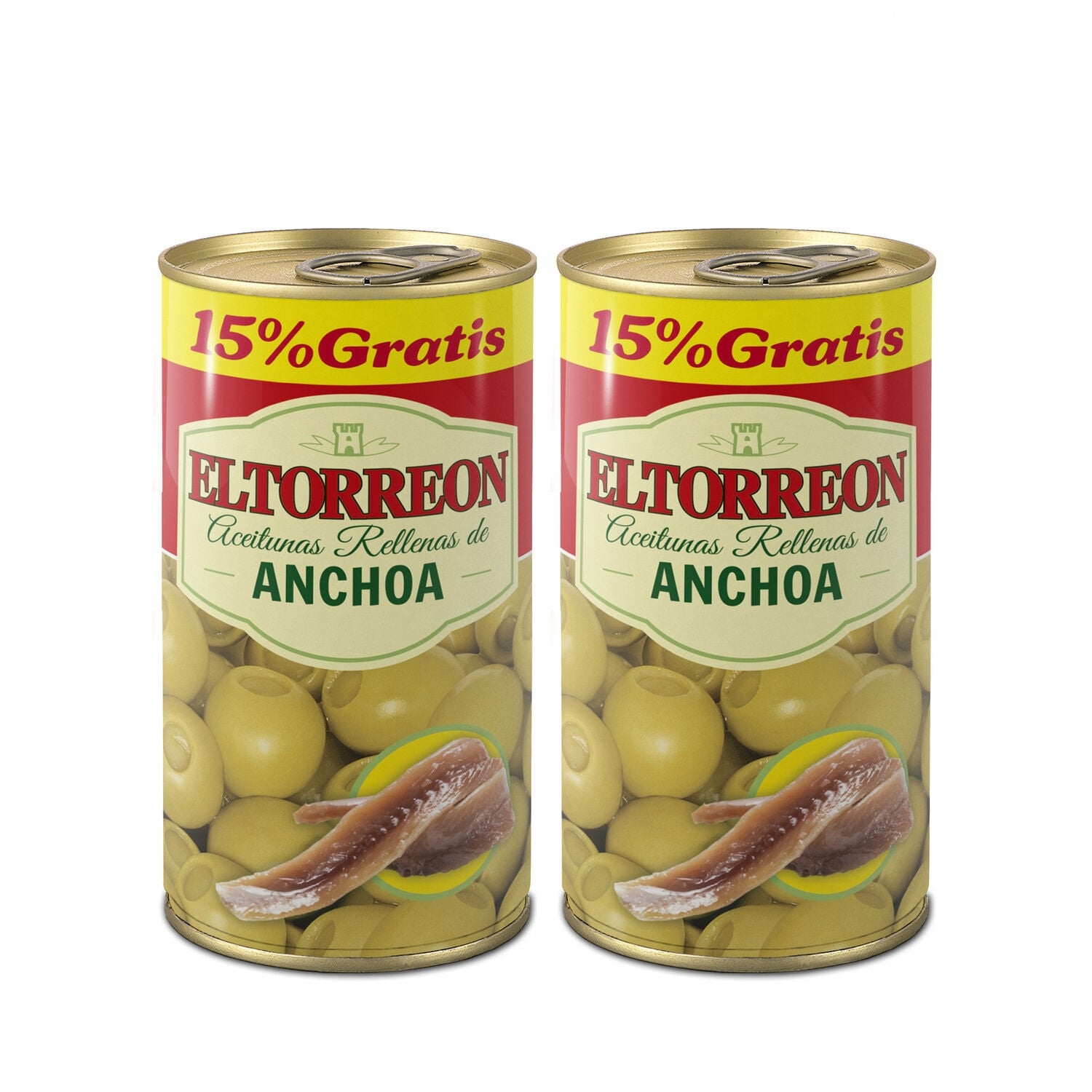 Olives aux anchois EL TORREON 