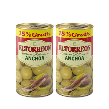 Olives aux anchois EL TORREON 