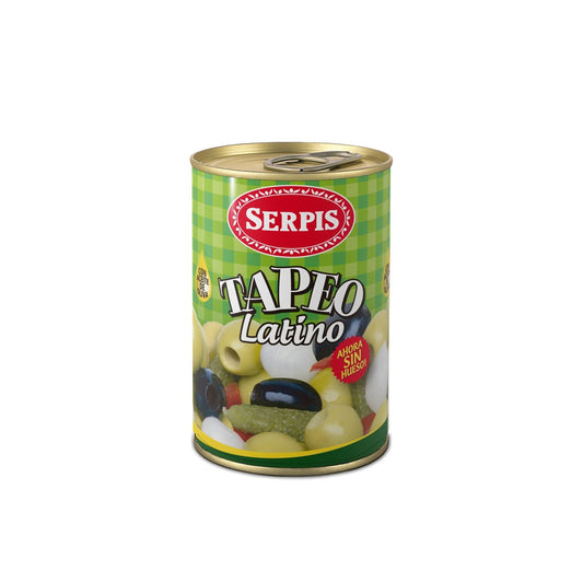 Cocktail Olives et Condiments Tapeo Latino Sepris COMPTOIR FRANCE le paquet de 130g