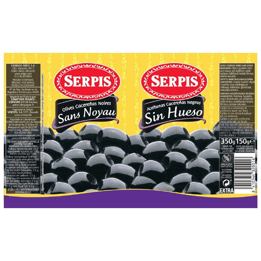 Olives Noires Dénoyautées SERPIS
