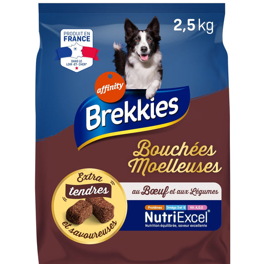BREKKIES Medium Maxi Soft Bites Dog Food