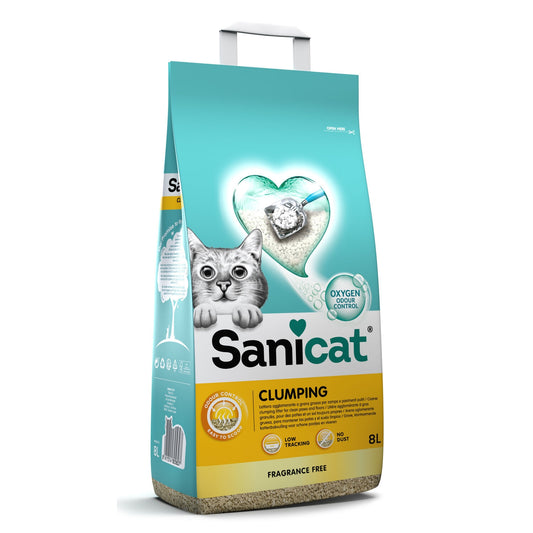 Litière Agglomérante Oxygène Actif SANICAT