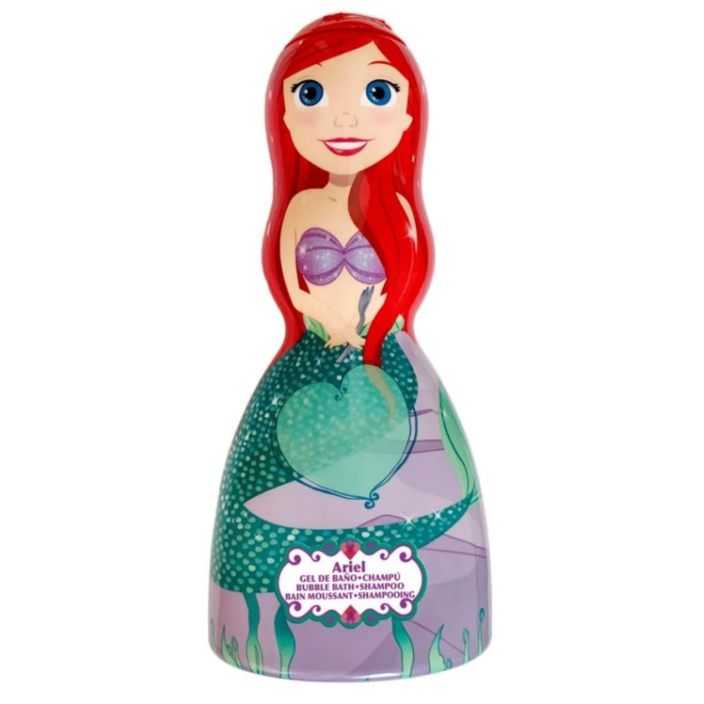 Gel douche - Shampoing Enfant 2 en 1 Raiponce LORENAY 