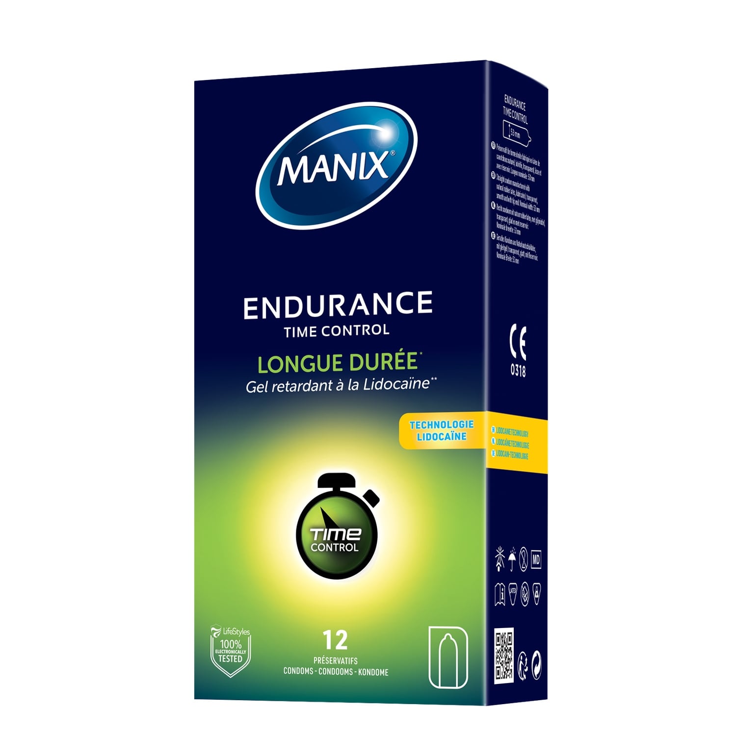 Préservatifs Longue Durée Time Control MANIX 
