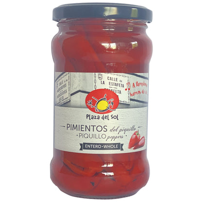 PLAZA DEL SOL Ganze Piquillo-Paprikaschoten