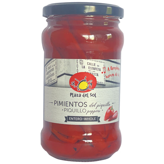PLAZA DEL SOL Ganze Piquillo-Paprikaschoten