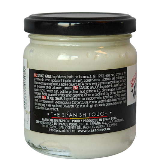 PLAZA DEL SOL Aioli Sauce
