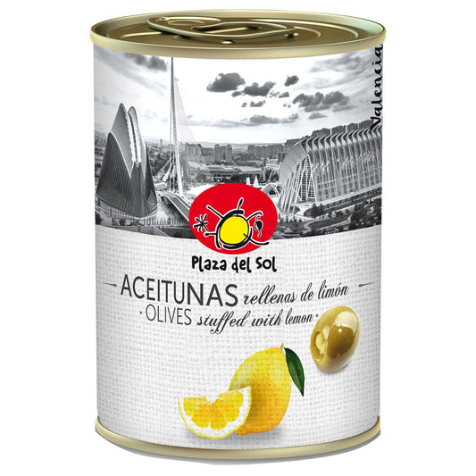 Green Olives Stuffed with Lemon PLAZA DEL SOL