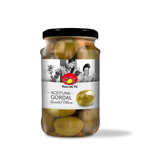 PLAZA DEL SOL Whole Green Olives