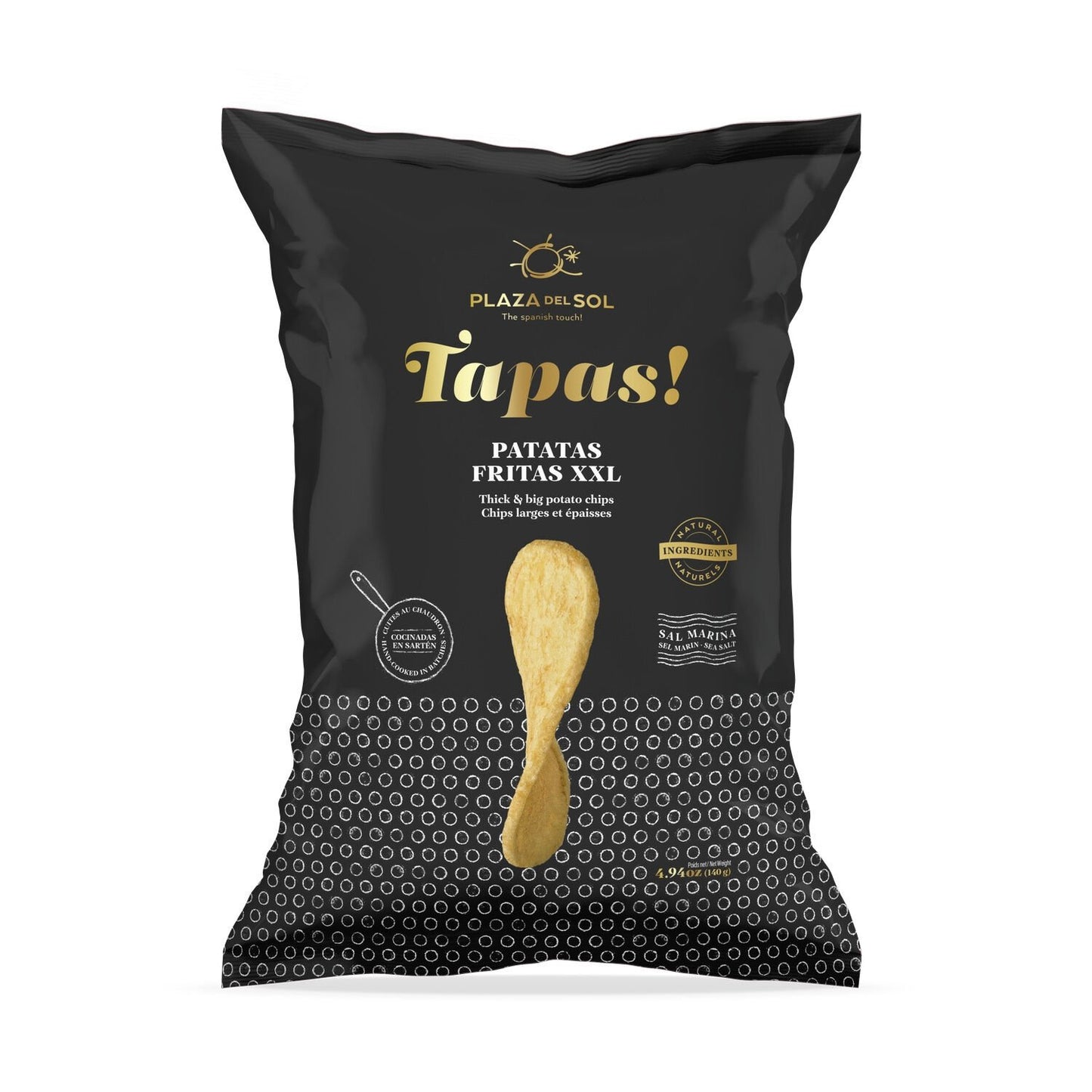 Chips Larges et Épaisses PLAZA DEL SOL