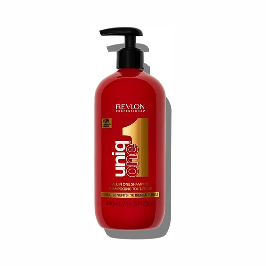 Shampoing Tout en Un 10 Bienfaits, Tous Types de Cheveux, Rouge Classique REVLON PROFESSIONAL la bouteille de 490ml
